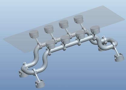 The V8 (coffee table)